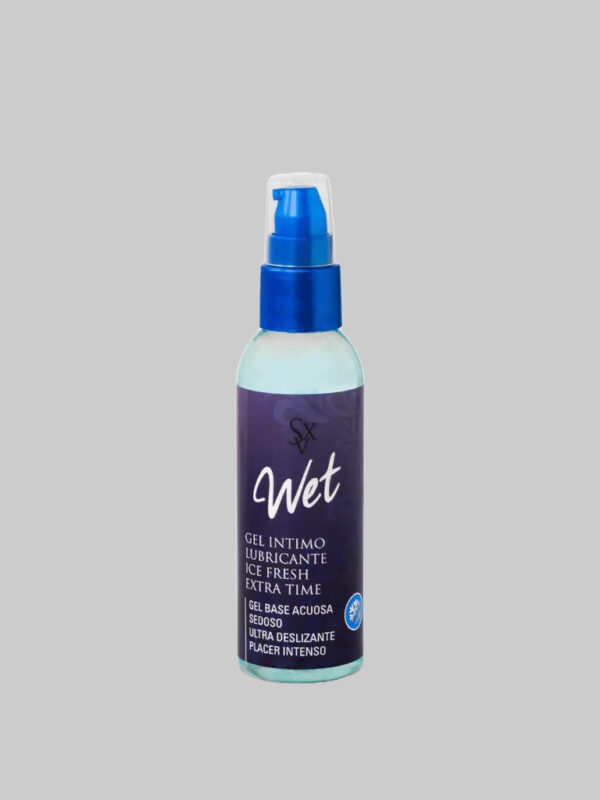 Gel lubricante efecto frio "WET" 75 ml