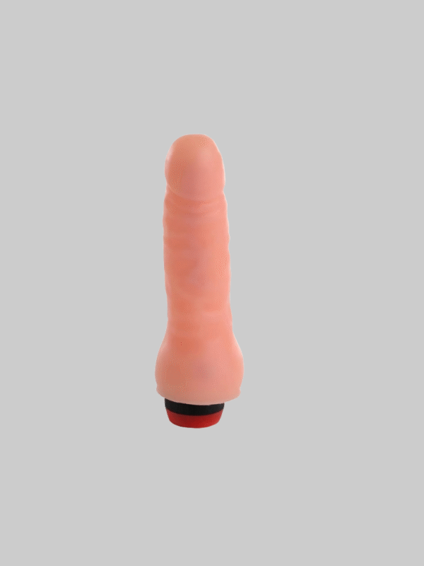 Dildo vibrador "Silver skin"