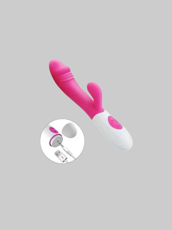 Dildo vibrador "Rabbit Snappy"