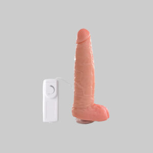 Dildo vibrador con ventosa