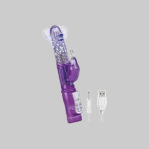 Dildo vibrador rotativo "RABBIT"