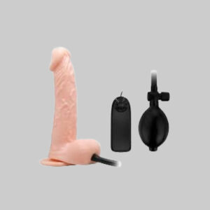 Dildo vibrador inflable realistico