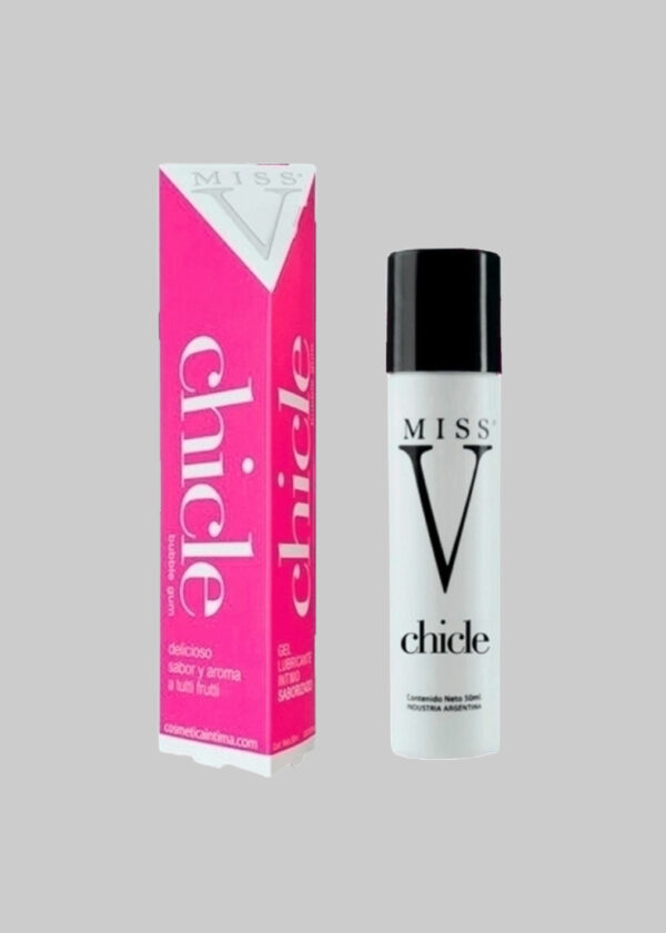 Gel lubricante Miss V "Sabor chicle"