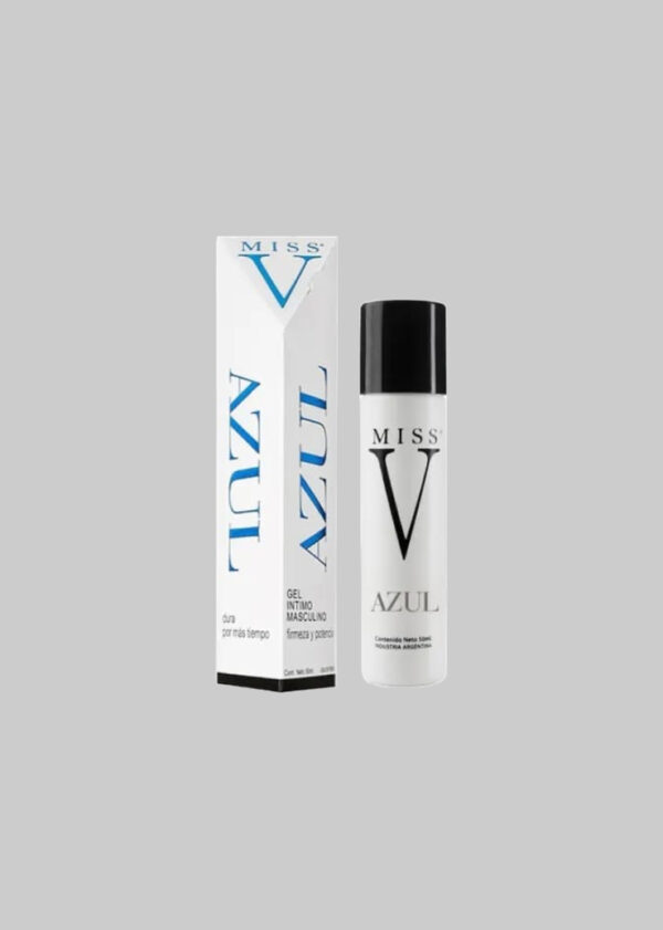 Gel lubricante Miss V  Ereccion mas firme "AZUL" 50ml.