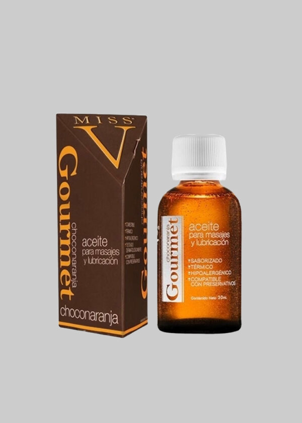 Aceite lubricante Miss V "Choco- naranja" 30ml.